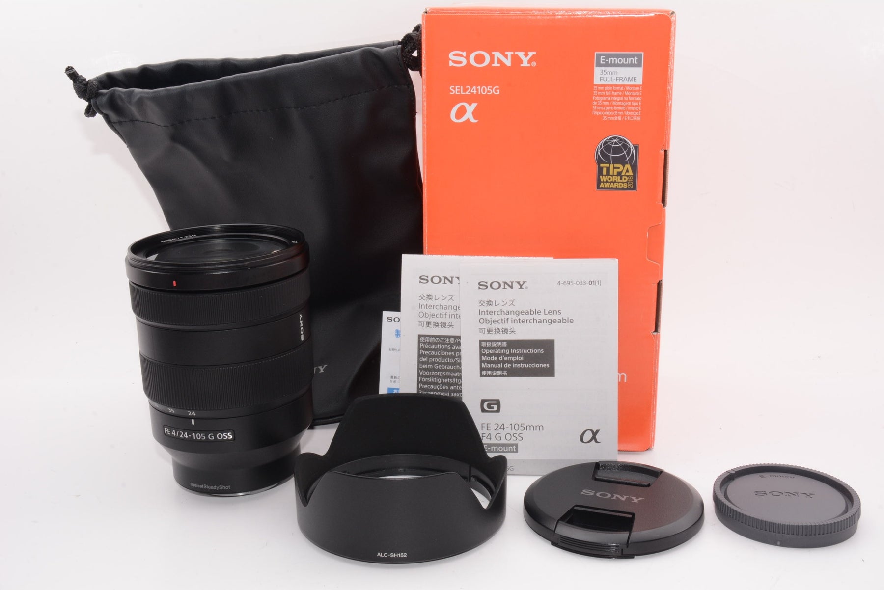 【外観特上級】ソニー SONY ズームレンズ FE 24-105mm F4 G OSS Eマウント35mmフルサイズ対応 SEL24105G