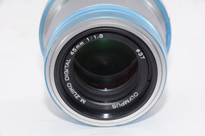 【外観特上級】OLYMPUS 単焦点レンズ M.ZUIKO DIGITAL 45mm F1.8 シルバー