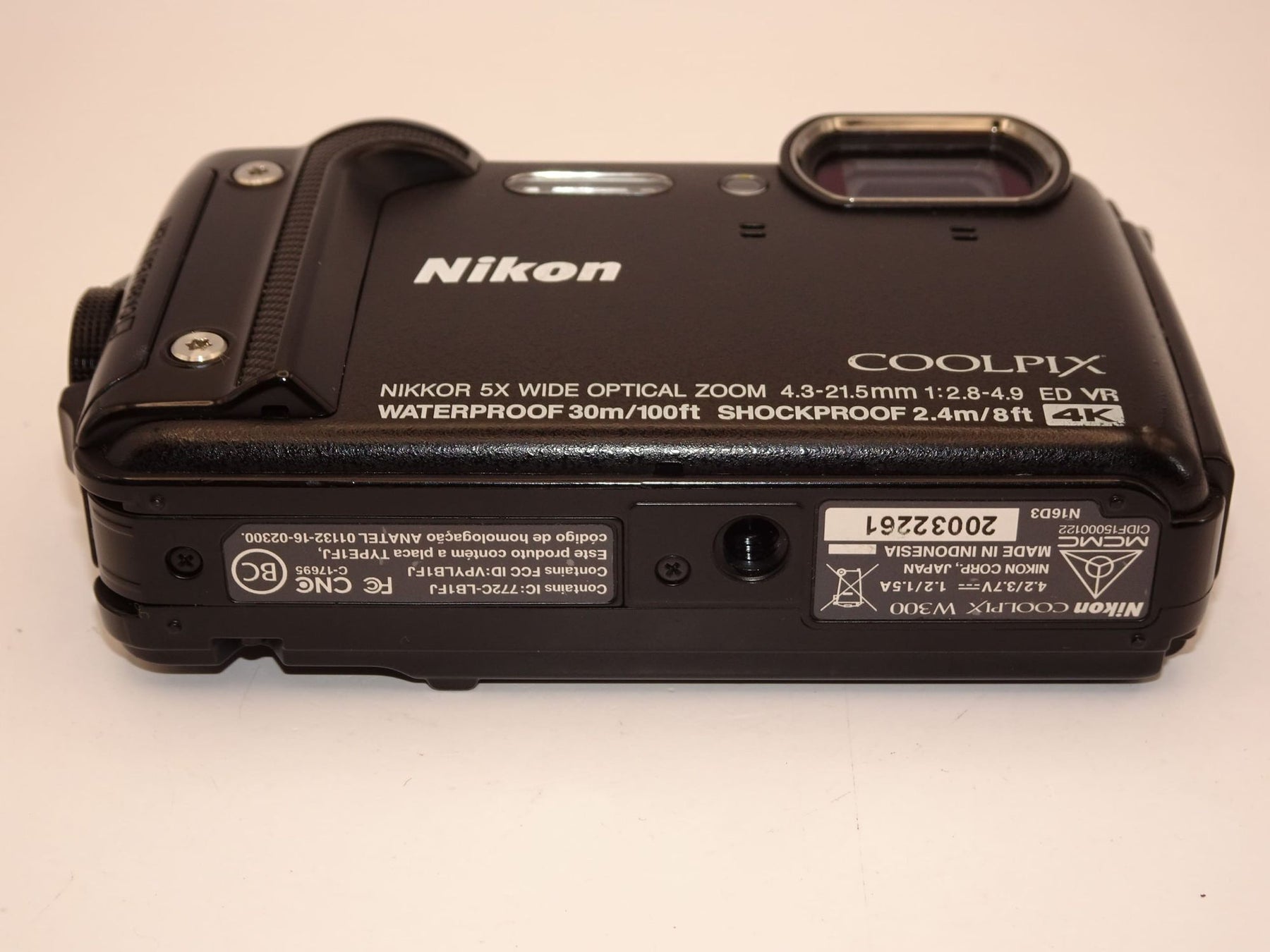 【外観並級】Nikon デジタルカメラ COOLPIX W300 BK クールピクス ブラック