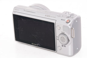 【外観並級】ソニー SONY ミラーレス一眼α NEX-5 ダブルレンズキット シルバー