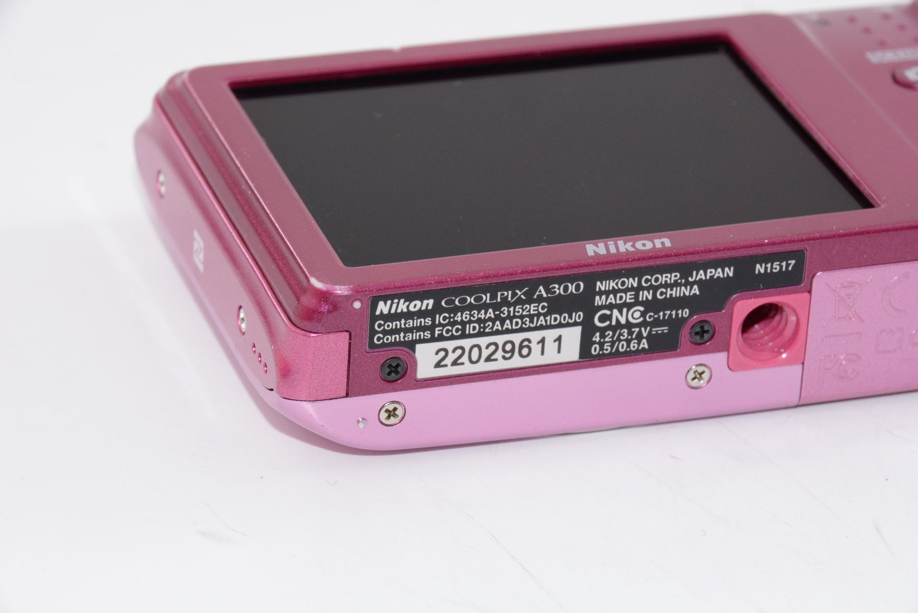 【外観特上級】Nikon デジタルカメラ COOLPIX A300 ピンク