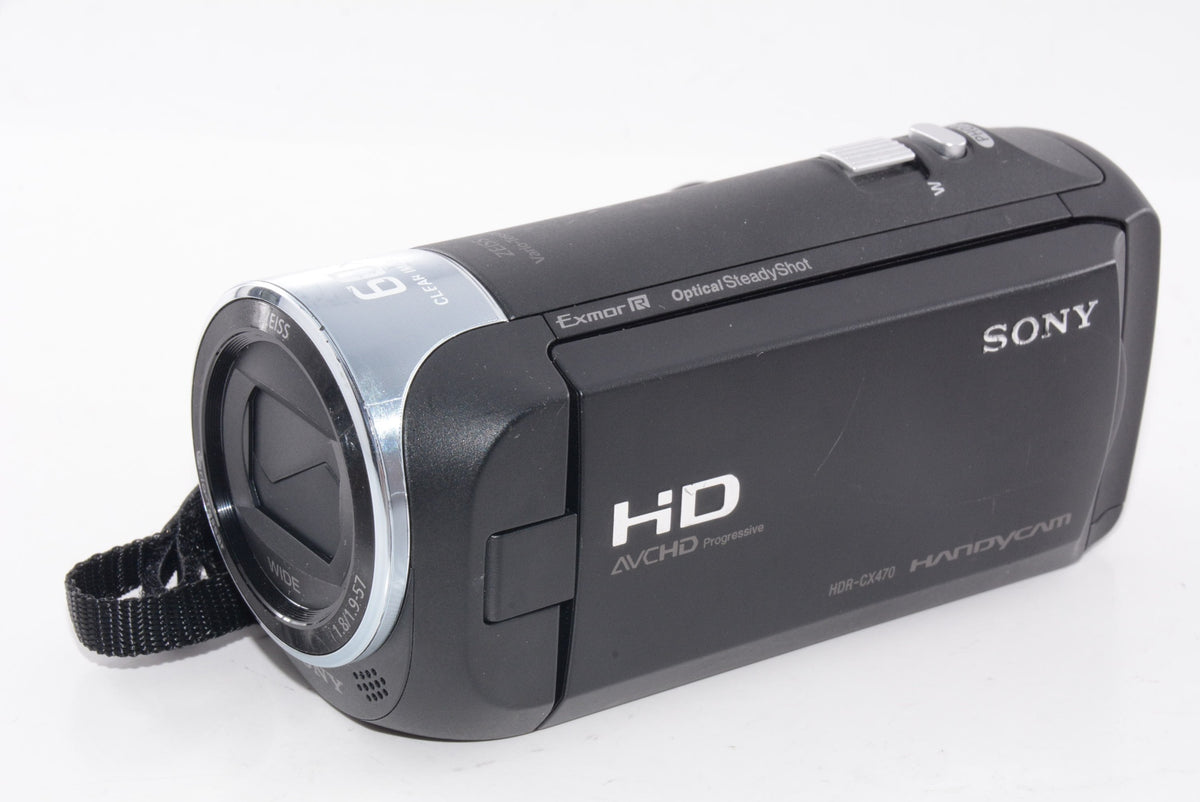 【外観特上級】ソニー ビデオカメラ HDR-CX470 32GB 光学30倍 ブラック Handycam HDR-CX470 B