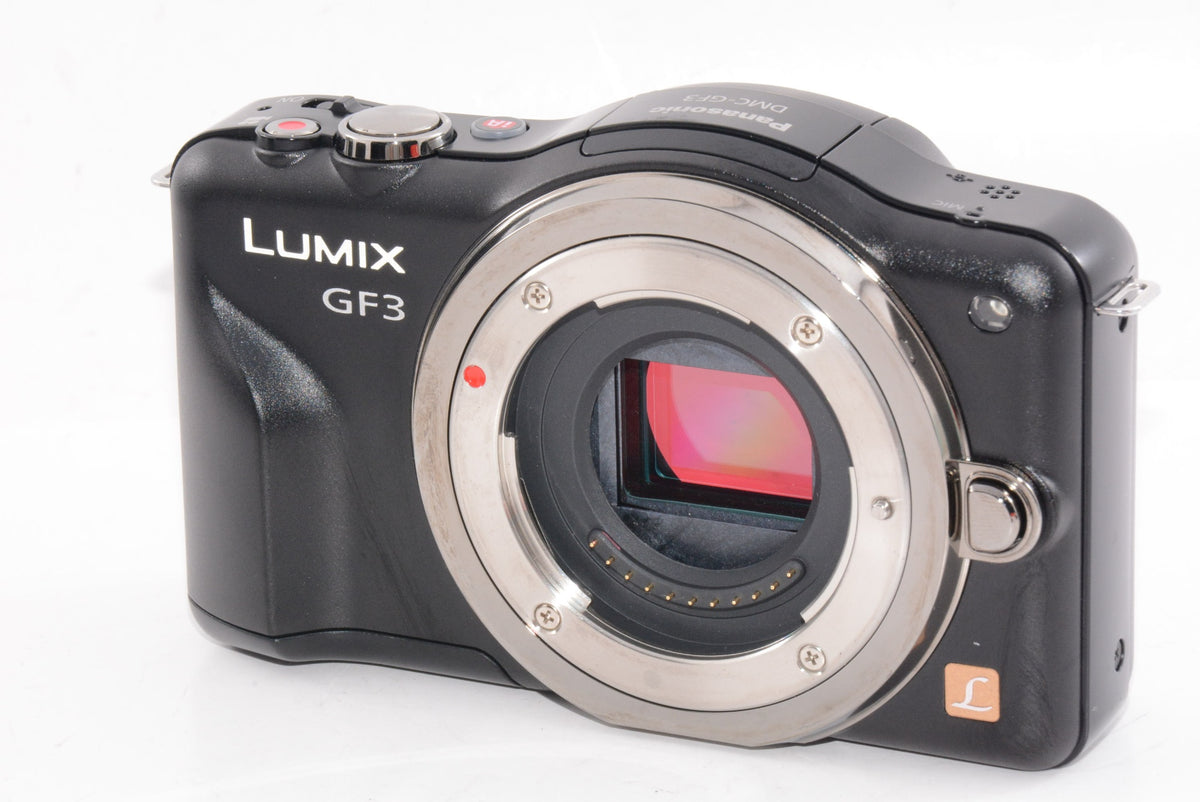 【外観特上級】パナソニック ミラーレス一眼カメラ LUMIX GF3 ダブルレンズキット