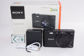 【外観並級】ソニー デジタルカメラ Cyber-shot WX350 ブラック DSC-WX350-B