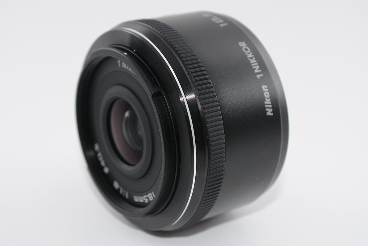【外観特上級】Nikon 単焦点レンズ 1 NIKKOR 18.5mm f/1.8  ブラック ニコンCXフォーマット専用