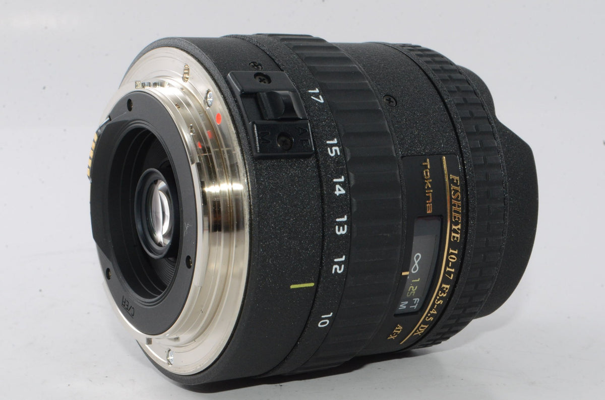 【外観特上級】Tokina 魚眼ズームレンズ AT-X 107 DX Fisheye 10-17mm F3.5-4.5 キヤノン用