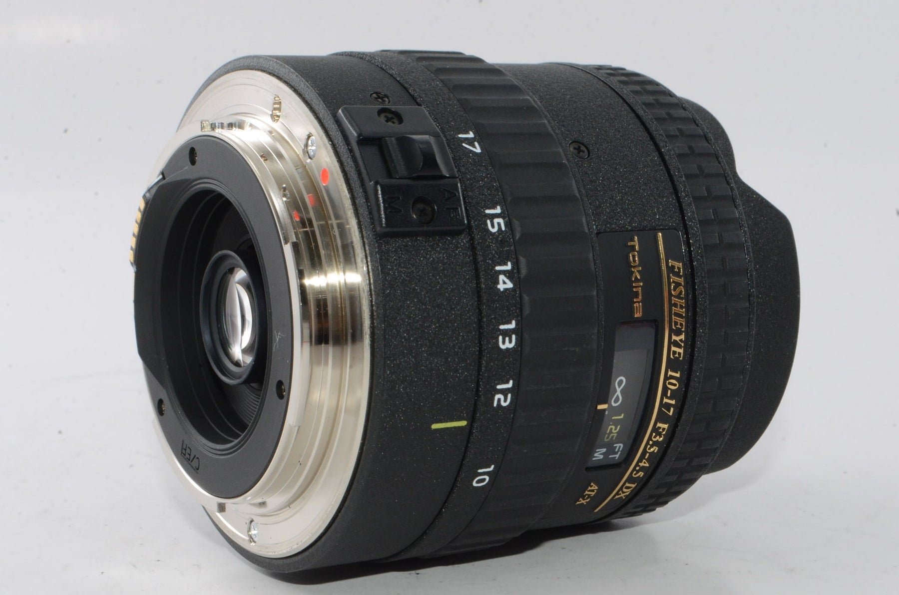 【外観特上級】Tokina 魚眼ズームレンズ AT-X 107 DX Fisheye 10-17mm F3.5-4.5 キヤノン用