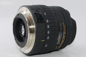 【外観特上級】Tokina 魚眼ズームレンズ AT-X 107 DX Fisheye 10-17mm F3.5-4.5 キヤノン用