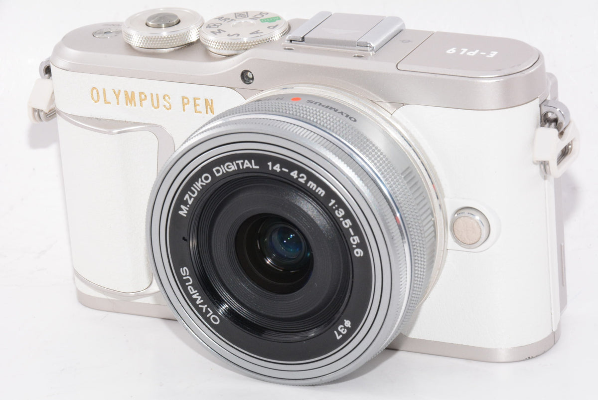 【外観並級】OLYMPUS ミラーレス一眼カメラ PEN E-PL9 レンズキット ホワイト
