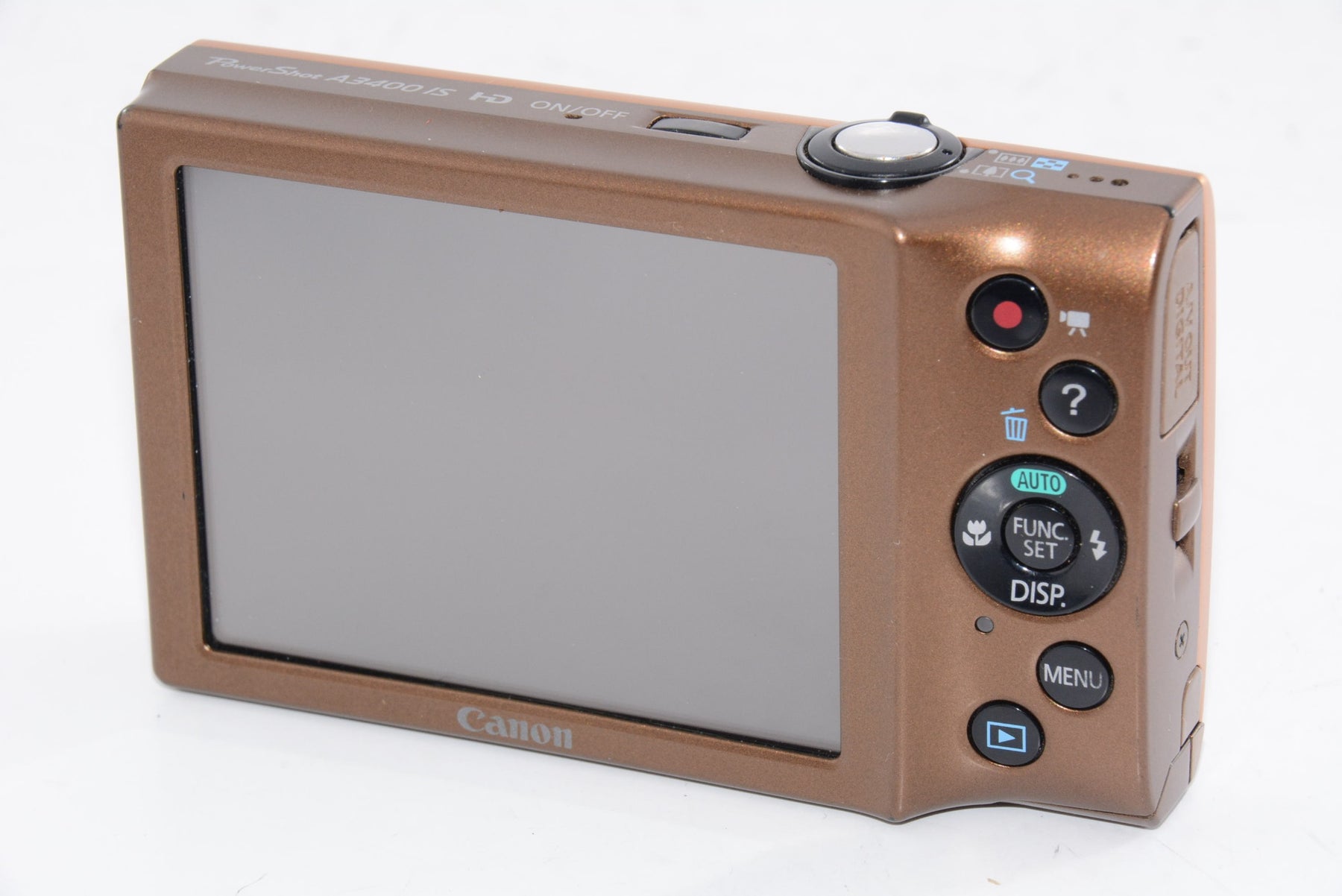 【外観特上級】Canon デジタルカメラ PowerShot A3400IS ゴールド
