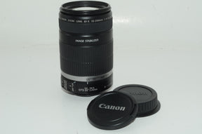 【外観並級】Canon 望遠レンズ EF-S55-250mm F4-5.6 IS