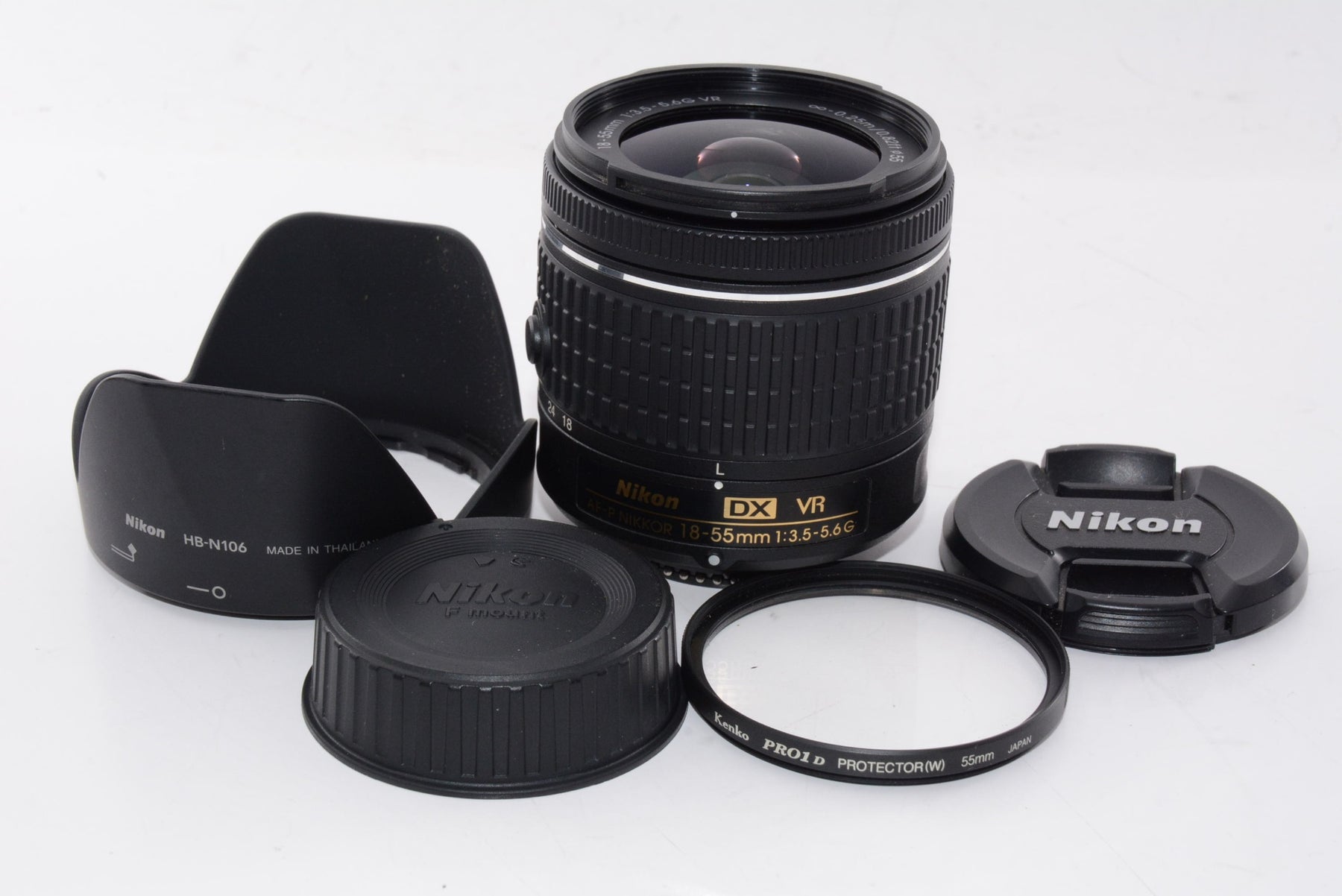 【外観特上級】Nikon 標準ズームレンズ AF-P DX NIKKOR 18-55mm f/3.5-5.6G VR