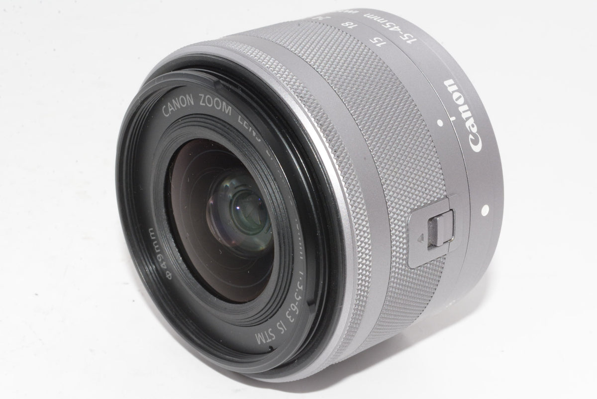 【外観特上級】Canon 標準ズームレンズ EF-M15-45mm F3.5-6.3IS STM