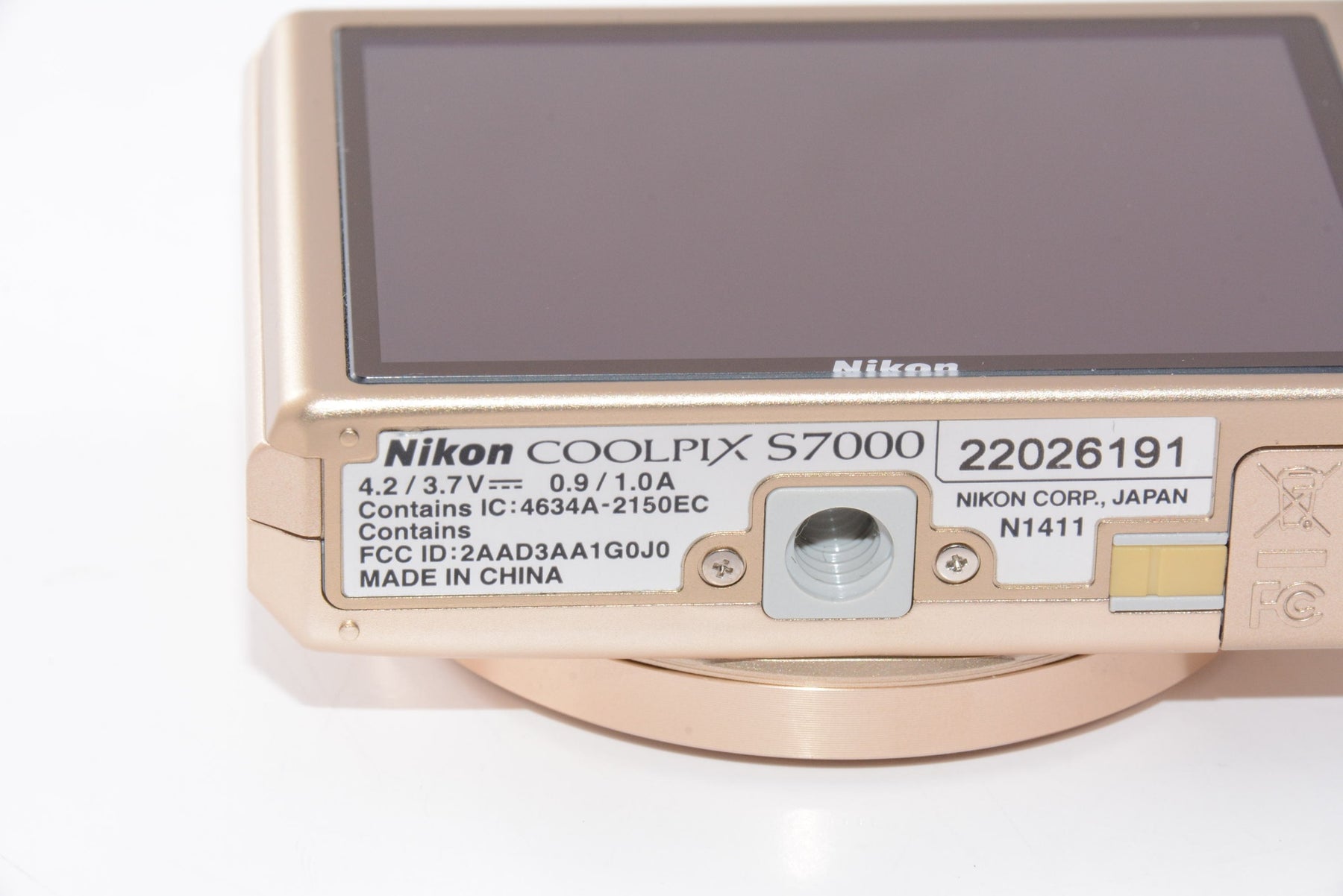 【外観並級】Nikon デジタルカメラ COOLPIX S7000 ゴールド