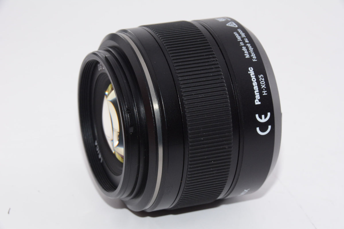 【外観特上級】パナソニック マイクロフォーサーズ用 DG SUMMILUX 25mm/F1.4 ASPH. ブラック H-X025