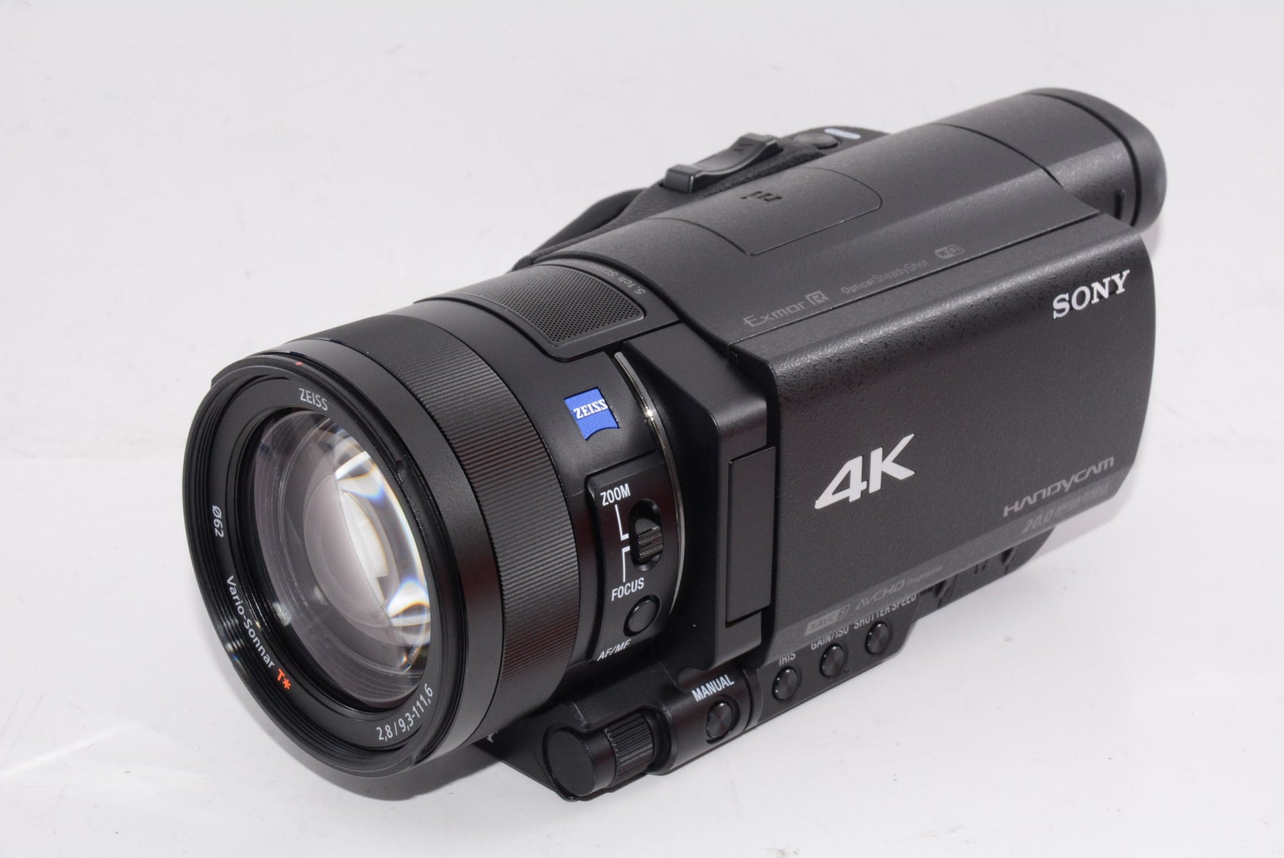 【外観特上級】ソニー SONY ビデオカメラ FDR-AX100 4K ブラック Handycam
