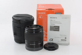 【外観特上級】ソニー SONY 単焦点レンズ E 50mm F1.8 OSS APS-Cフォーマット専用 SEL50F18-B