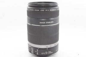 【外観特上級】Canon 望遠レンズ EF-S55-250mm F4-5.6 IS