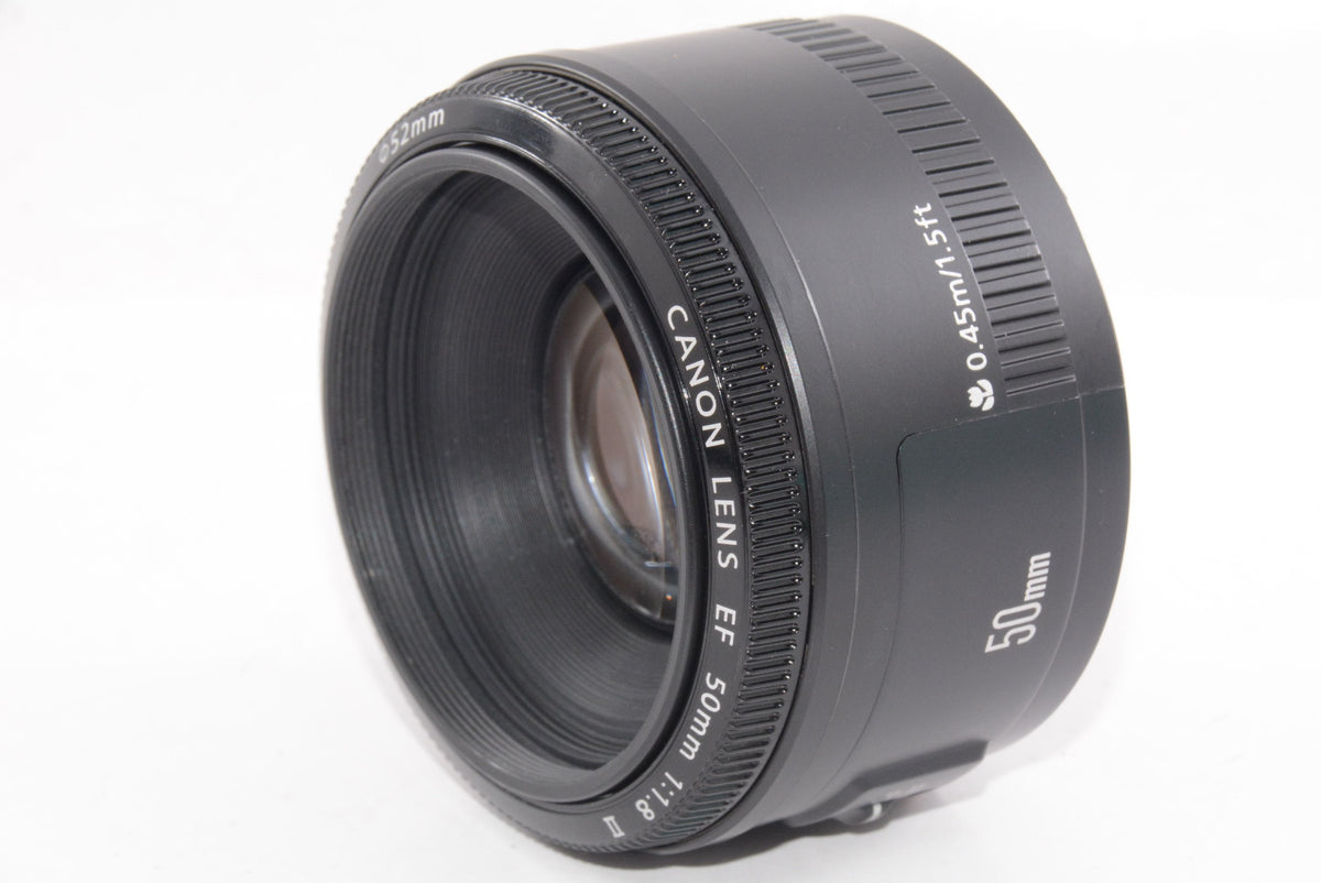 【外観特上級】Canon 単焦点レンズ EF50mm F1.8 II フルサイズ対応
