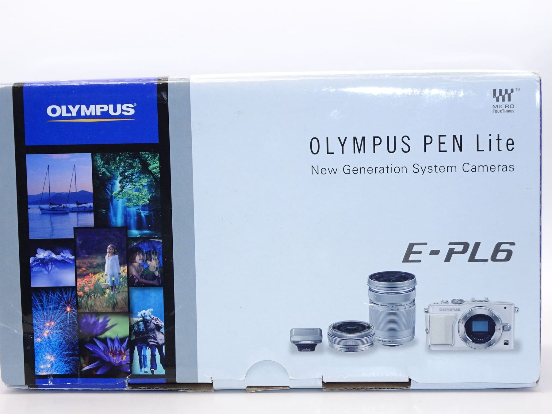 【外観並級】OLYMPUS ミラーレス一眼 PEN Lite E-PL6 ボディ ホワイト E-PL6 BODY WHT