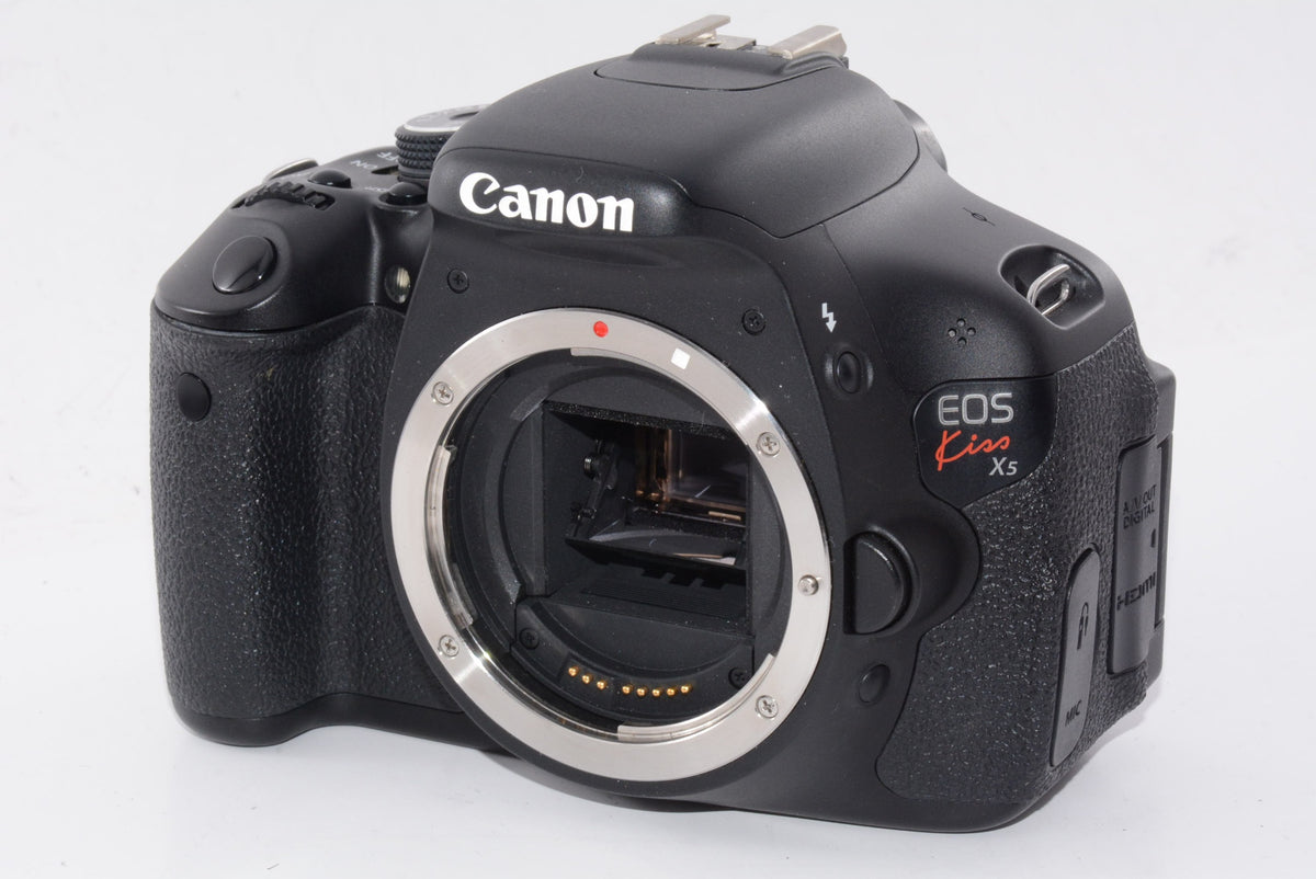 【外観特上級】Canon デジタル一眼レフカメラ EOS Kiss X5 レンズキット