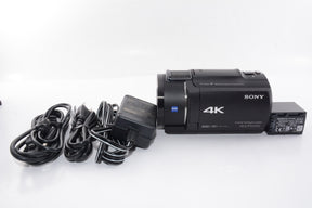 【外観特上級】ソニー SONY ビデオカメラ FDR-AX40 4K 64GB ブラック Handycam