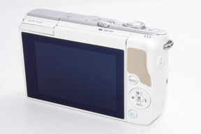 【外観並級】Canon ミラーレス一眼カメラ EOS M10 ボディ(ホワイト)