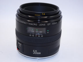 【外観並級】Canon 単焦点マクロレンズ EF50mm F2.5 コンパクトマクロ フルサイズ対応