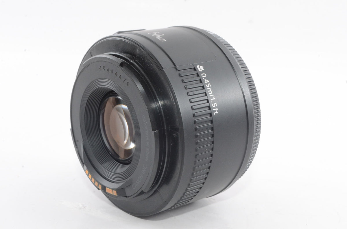 【外観特上級】Canon 単焦点レンズ EF50mm F1.8 II フルサイズ対応