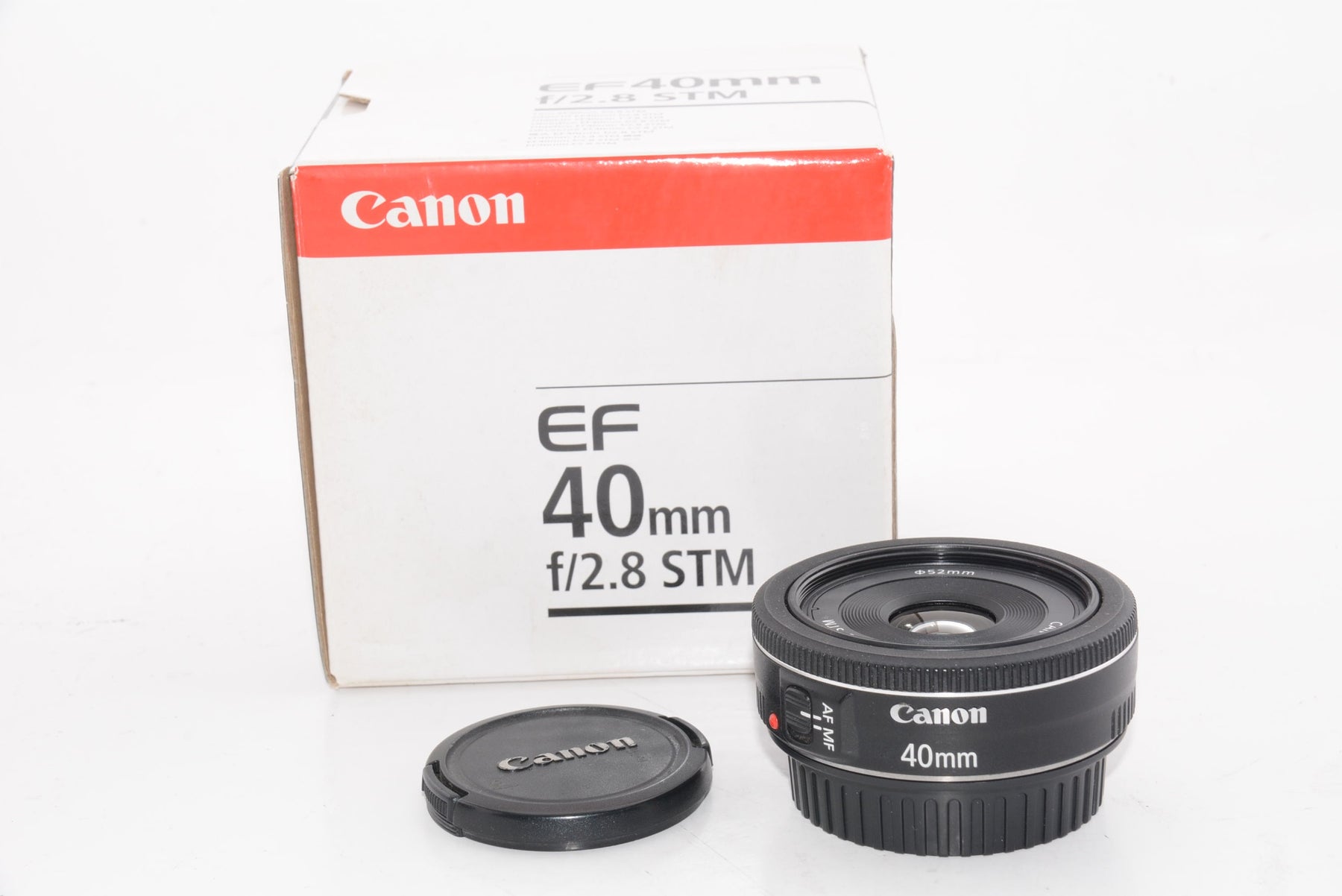 【外観特上級】Canon 単焦点レンズ EF40mm F2.8 STM フルサイズ対応