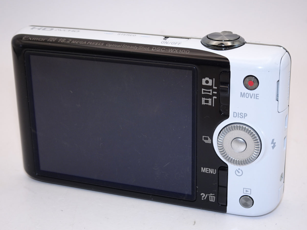 【外観並級】ソニー SONY Cyber-shot WX100 ホワイト