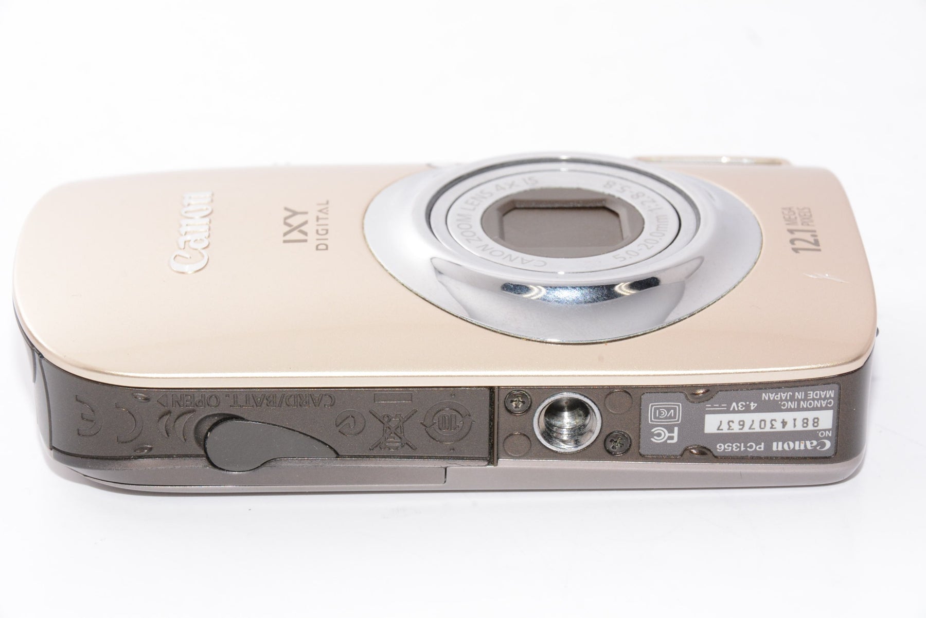 【外観並級】Canon デジタルカメラ IXY DIGITAL (イクシ) 510 IS ゴールド IXYD510IS(GL)