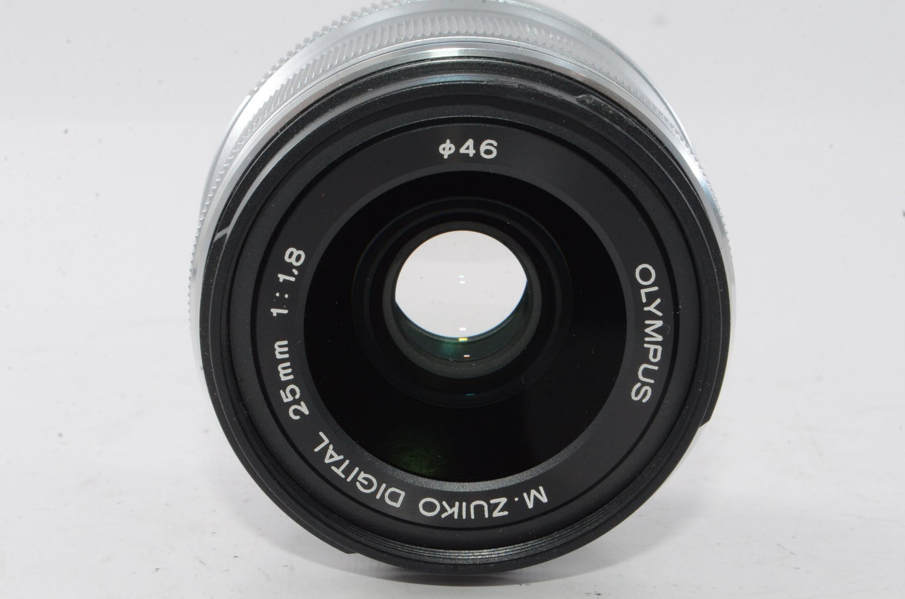 【外観特上級】OLYMPUS M.ZUIKO DIGITAL 25mm F1.8 シルバー マイクロフォーサーズ用 単焦点レンズ