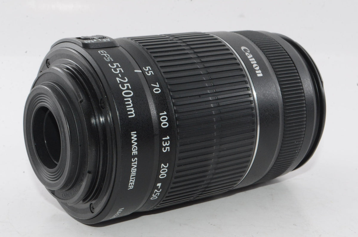 【外観特上級】Canon 望遠ズームレンズ EF-S55-250mm F4-5.6 IS II