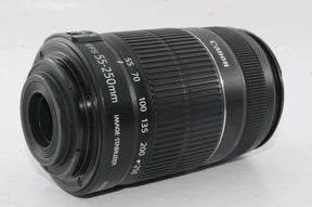 【外観特上級】Canon 望遠ズームレンズ EF-S55-250mm F4-5.6 IS II