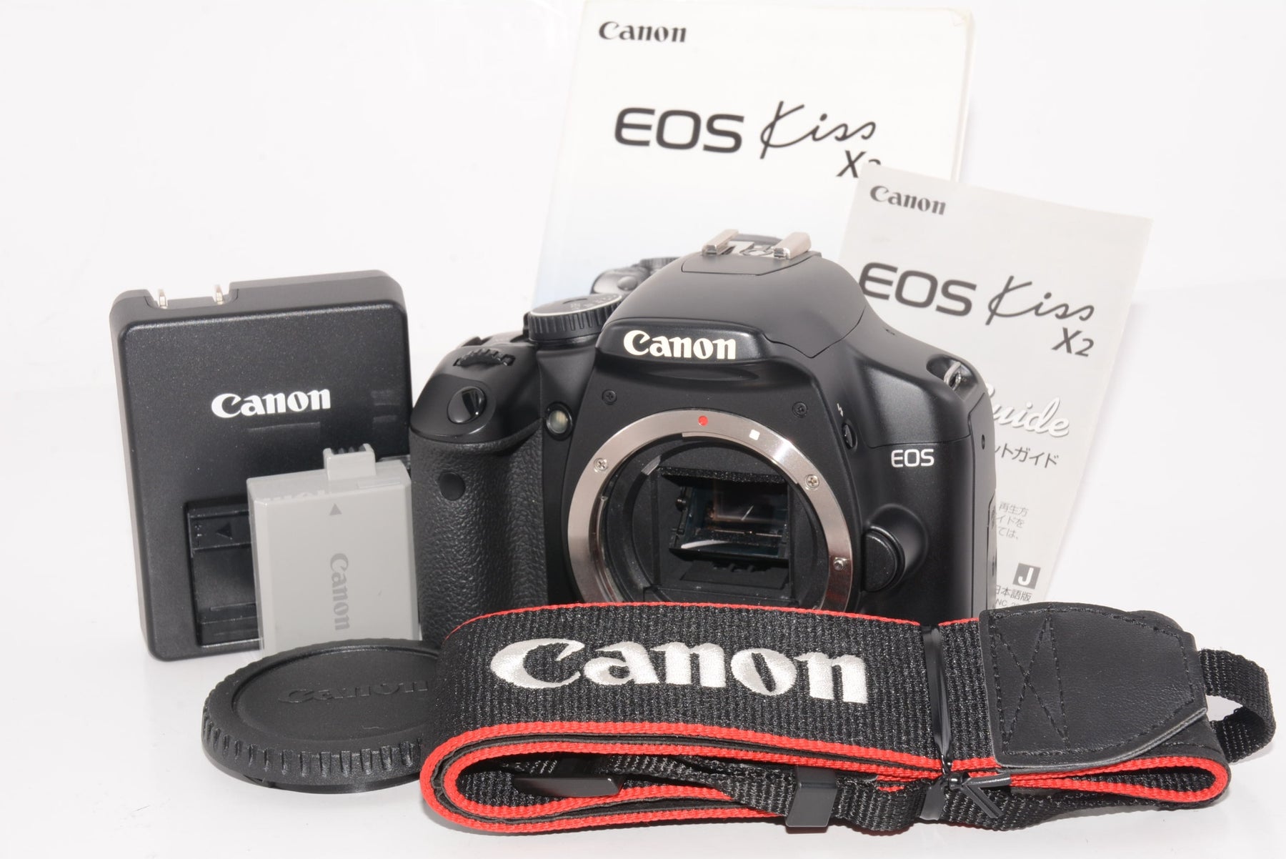 【外観特上級】Canon デジタル一眼レフカメラ EOS Kiss X2 ボディ