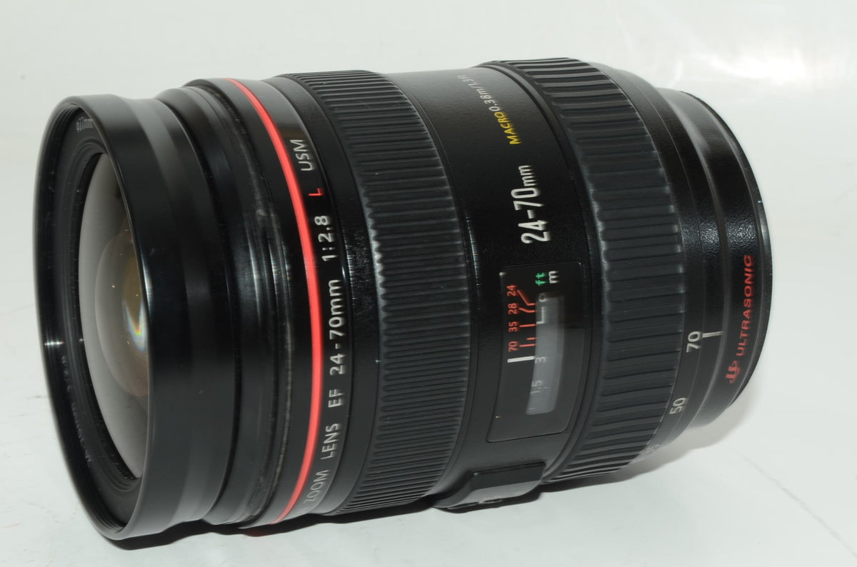 【外観並級】Canon 標準ズームレンズ EF24-70mm F2.8L USM フルサイズ対応