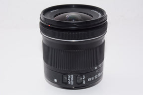 【外観特上級】Canon 超広角ズームレンズ EF-S10-18mm F4.5-5.6 IS STM