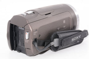 【外観並級】ソニー ビデオカメラ Handycam ブロンズブラウンHDR-CX680 TI