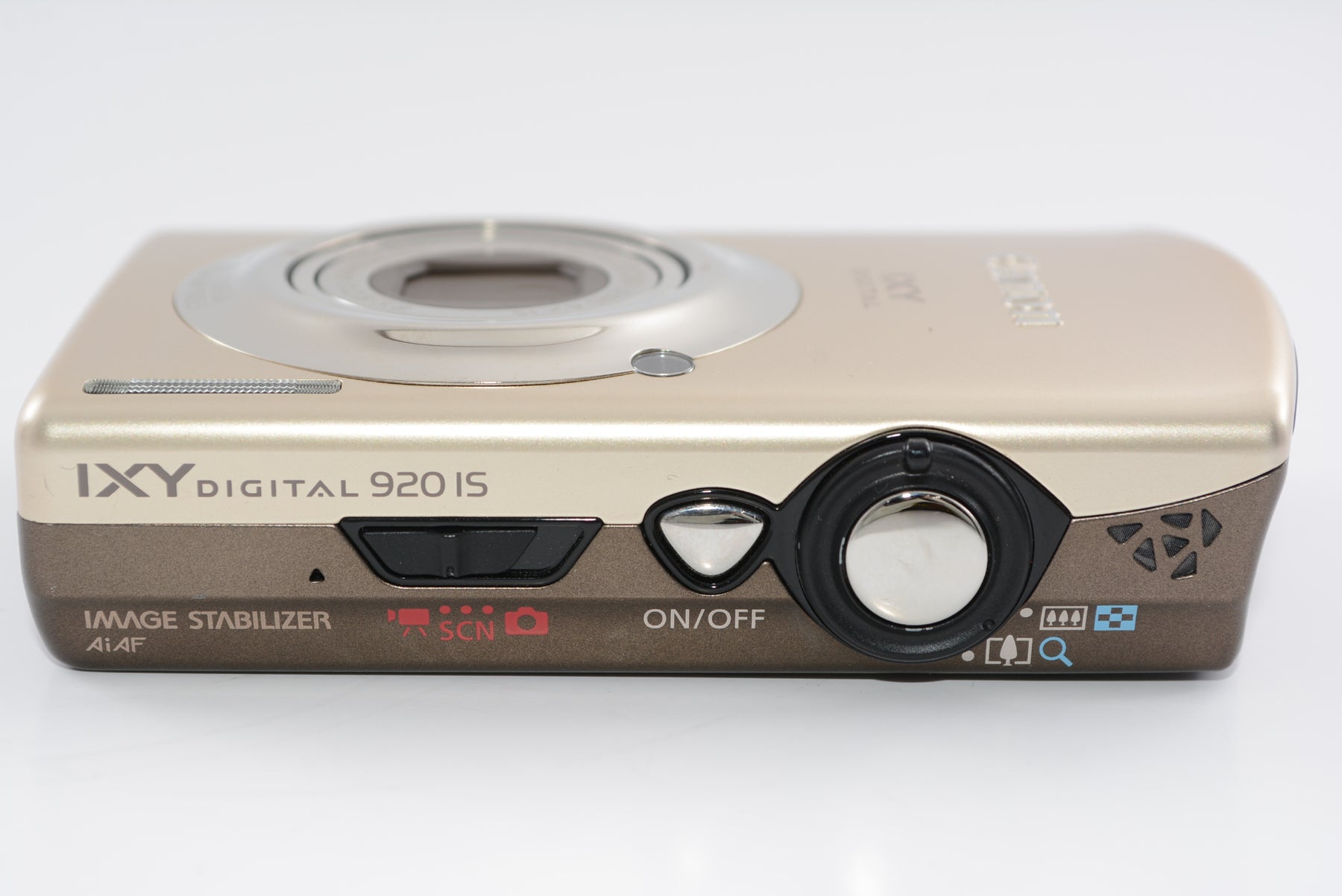 【外観特上級】Canon デジタルカメラ IXY DIGITAL (イクシ) 920 IS ゴールド IXYD920IS(GL)