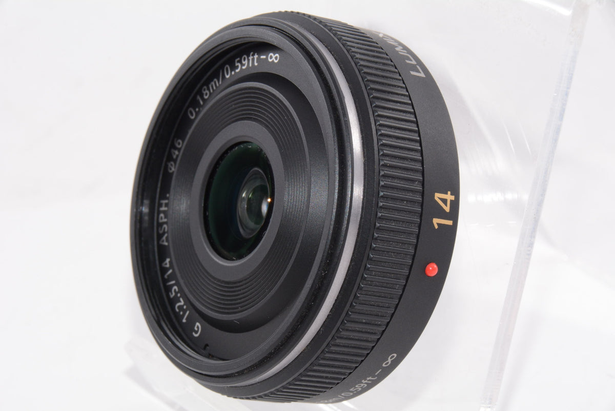 【外観特上級】パナソニック マイクロフォーサーズ用 ルミックス G 14mm/F2.5 ASPH.