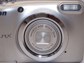 【外観並級】Nikon デジタルカメラ COOLPIX A10 シルバー  A10SL