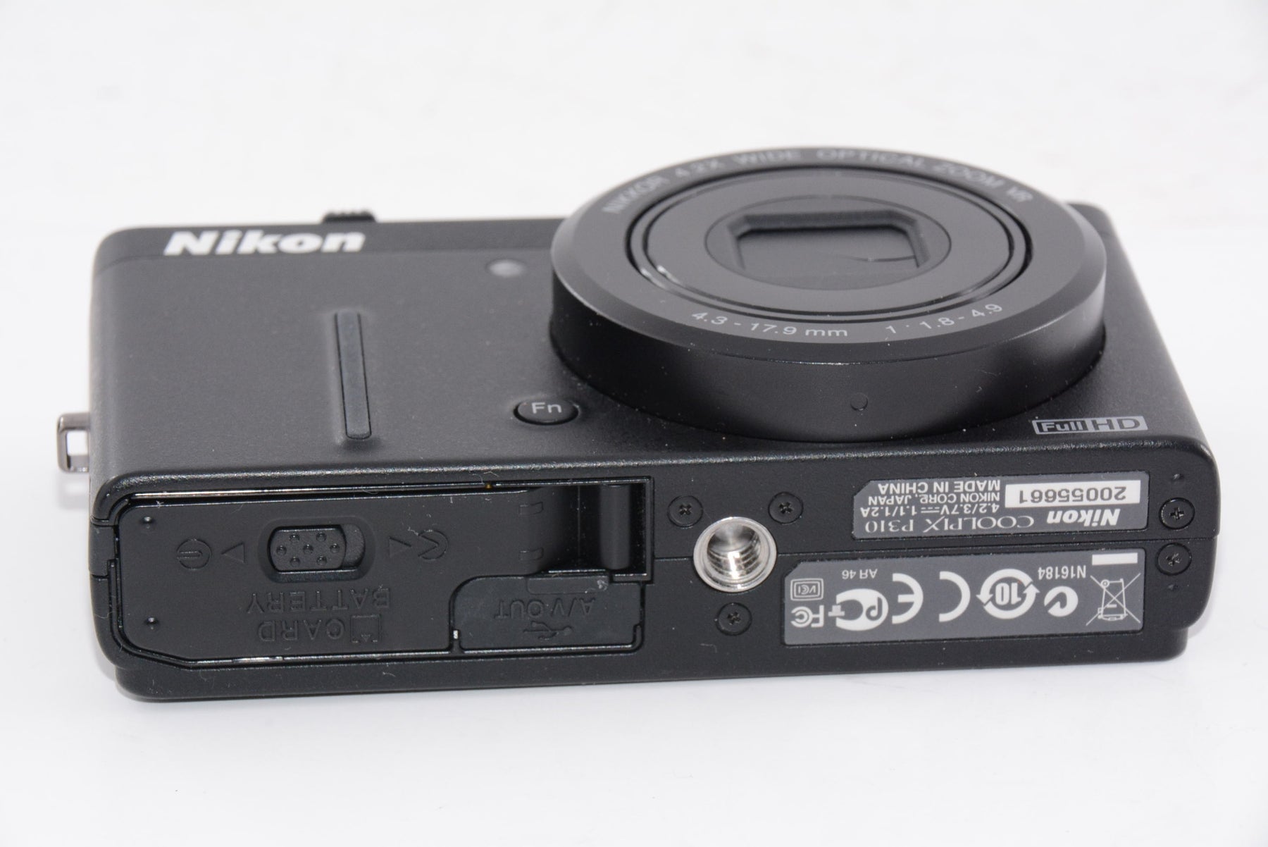 【外観特上級】Nikon デジタルカメラ COOLPIX (クールピクス) P310 ブラック