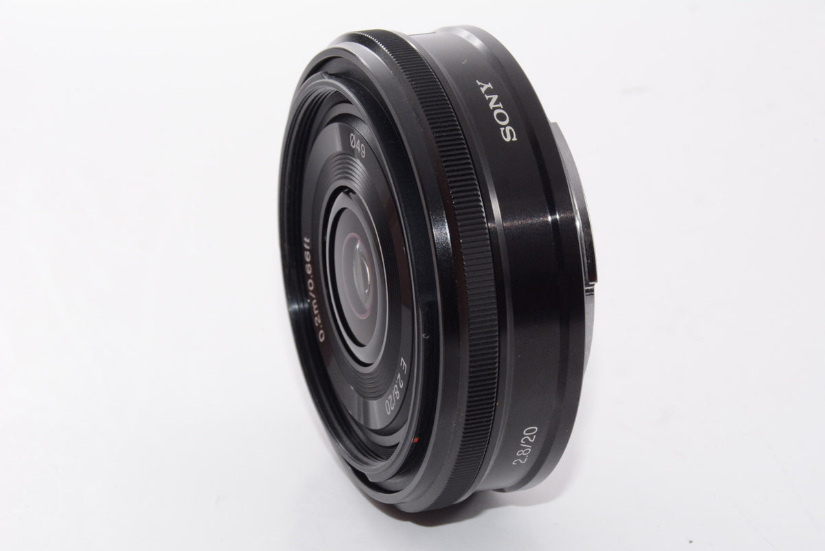 【外観特上級】ソニー SONY 単焦点レンズ E 20mm F2.8 ソニー Eマウント用 APS-C専用 SEL20F28