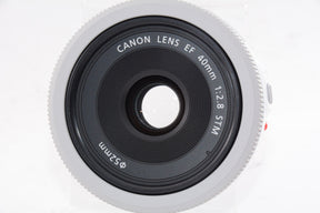 【外観特上級】Canon EF 40 mm F2.8 STM ホワイト
