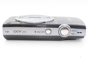 【外観特上級】Canon デジタルカメラ IXY 120 光学8倍ズーム ブラック IXY120(BK)