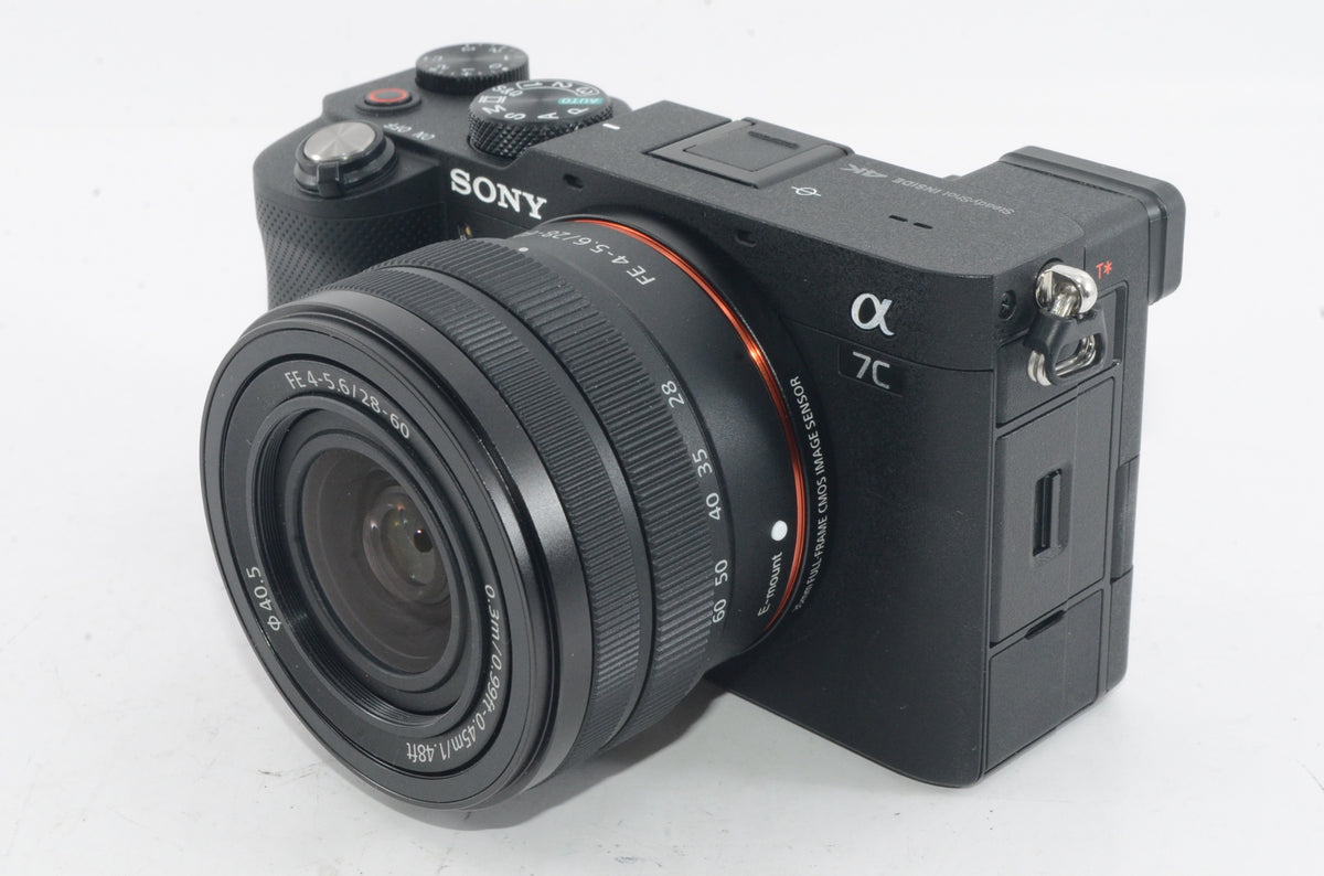 【外観特上級】ソニー フルサイズミラーレス一眼 α7C レンズキット ブラック ILCE-7CL B