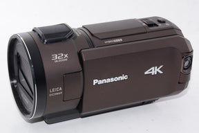 【外観並級】パナソニック 4K ビデオカメラ WX2M 64GB ワイプ撮り 光学24倍ズーム カカオブラウン HC-WX2M-T