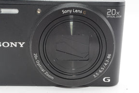 【外観並級】ソニー デジタルカメラ Cyber-shot WX350 ブラック DSC-WX350-B