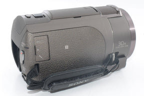 【外観特上級】ソニー SONY ビデオカメラ FDR-AX40 4K 64GB 光学20倍 ブロンズブラウン Handycam FDR-AX40 TIC